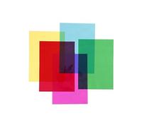 Creotime cellophane multicolore 21 x 29,7 cm 100 pièces transparent