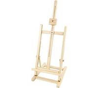 Creotime chevalet de table en pin 76x27,5 cm Ivoire G