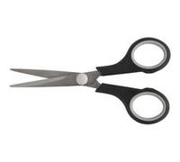 Creotime ciseaux d'enfants noirs 14 cm pour droitiers et gauchers G
