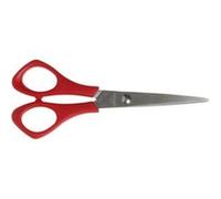 Creotime ciseaux d'enfants rouge 14 cm pointé à gauche G