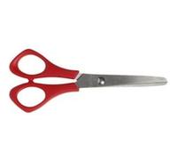Creotime ciseaux pour enfants 14 cm rouge rond gaucher G
