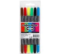 Creotime colortime double épingles 6 pièces Multicolor G