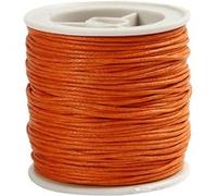 Creotime cordon de coton orange 1 mm d'épaisseur 40 m Orange G