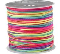 Creotime cordon de macramé multicolore 28 mètres 1 mm Multicolore G