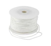 Creotime cordon en polyester blanc 50 mètres 2 mm