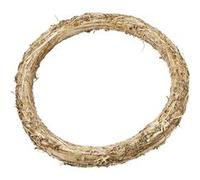 couronne de paille marron 35 cm