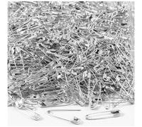 Creotime épingles de sûreté 22 mm acier argent 500 pièces Argent G