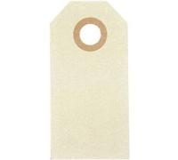Creotime étiquettes beige 3 x 6 cm carton 1000 pièces Beige G
