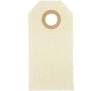 Creotime étiquettes beige 3 x 6 cm carton 30 pièces Beige G