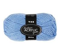 Creotime fantasia fil acrylique bleu 80 m 50 g Bleu G