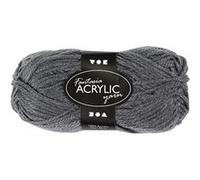 Creotime fantasia fil acrylique gris 80 m 50 g Gris G