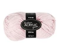 Creotime fantasia fil acrylique rose clair 80 m 50 g Rose G