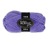 Creotime fantasia fil acrylique violet foncé 80 m 50 g Violet G