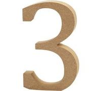Creotime figurine en bois 3 8 cm Marron G