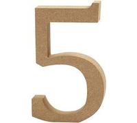 Creotime figurine en bois 5 13 cm Marron G