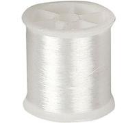 Creotime fil à coudre en nylon transparent 100 mètres Transparent G