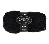 Creotime fil acrylique noir 35 m. 50 grammes Noir G
