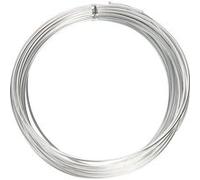 Creotime fil aluminium 10 m rond 2 mm argenté 10 m Argent G