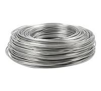 Creotime fil aluminium 100 m rond 2 mm argent 2 mm rond Argent G