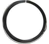Creotime fil aluminium 16 m rond rond 1 mm noir Noir G
