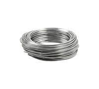 Creotime fil aluminium 29 m rond rond 3 mm argent