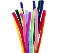 fil chenille 200 pièces 30 cm 30 cm 15 mm multicolore
