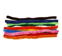 fil chenille 60 pièces 45 cm 45 cm 25 mm multicolore