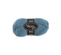 Creotime Fil de chaussette L : 200m bleu pétrole 50gr Bleu pétrole G