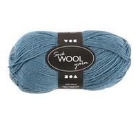 Creotime Fil de chaussette L : 200m bleu pétrole 50gr Bleu pétrole G