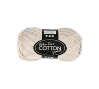 Creotime fil de coton beige 170 mètres