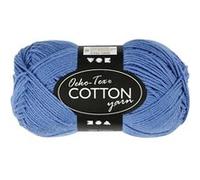 Creotime fil de coton bleu 170 mètres Bleu G