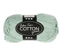 Creotime fil de coton vert menthe 170 mètres Vert-menthe G