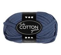 Creotime Fil textile bleu foncé 45 m 100 g Bleu