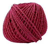 Creotime fil Weaving Paper3 mm rouge 40 mètres par ampoule Rouge G