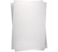 Creotime film rétractable transparent brillant 30 cm 10 feuilles Transparent G