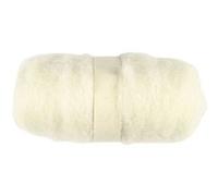 Creotime laine cardée veut 100 gr Blanc G