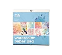 Creativ Bloc de papier aquarelle avec dessins imprimés