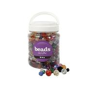 Creotime mélange de perles à facettes 500 g