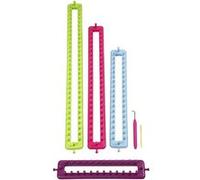 métiers à tisser en plastique 25-55 cm 6-pièces
