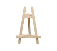Creotime mini chevalet en bois 25 cm Marron
