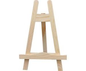 Creotime mini chevalet en bois 25 cm Marron G