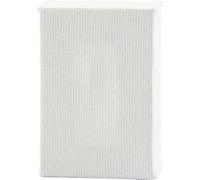 Creotime mini toile 6 x 4 x 1 cm blanche 2 pièces Blanc G