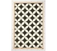 Creotime modèle de toile 40 x 60 x 1,7 cm blanc Blanc G