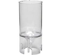 Creotime moule bougie cylindre 65 x 44 mm transparent Transparent G