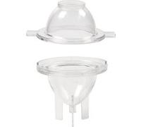 Creotime moule bougies étoile 7 cm transparent