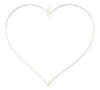 Creotime moule Hartà fil métallique 13 cm blanc 10 pièces Blanc G