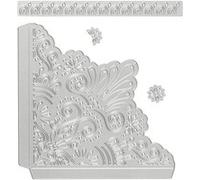 Creotime moules de poinçonnage et d'emboutissage 14 x 14 cm, 14,5 x 1,5 cm Gris argenté G