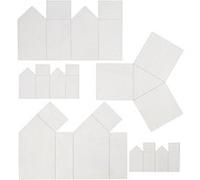 Creotime moules maisons ensemble 5 pièces transparent G