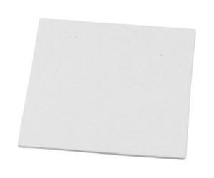 Creotime panneau de toile 12,5 x 12,5 x 0,3 cm blanc chacun Blanc G