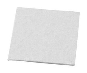 Creotime panneaux de toile 15 x 0,3 cm blanc 10 pièces Blanc G